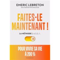 Couverture du livre : Faites-le maintenant ! – 9782501189811 - sur www.promoculture.lu