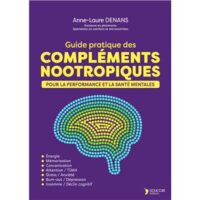 Couverture du livre : Guide pratique des compléments nootropiques – 9782365498449 - sur www.promoculture.lu
