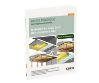 Couverture du livre : Isolation en sous face des planchers bas – 9782868917638 - sur www.promoculture.lu