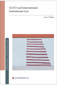 Couverture du livre : NATO and International Institutional Law – 9781839705502 - sur www.promoculture.lu