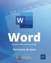 Couverture du livre : Word (versions 2024 et Microsoft 365) – 9782409048821 - sur www.promoculture.lu