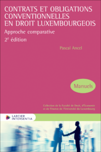 Couverture du livre : Contrats et obligations conventionnelles en droit luxembourgeois – 9782807943285 - sur www.promoculture.lu