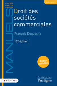 Couverture du livre : Droit des sociétés commerciales – 9782802775973 - sur www.promoculture.lu