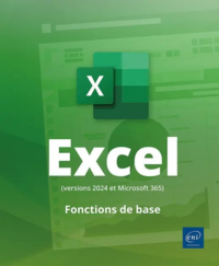Couverture du livre : Excel (versions 2024 et Microsoft 365) – 9782409048784 - sur www.promoculture.lu