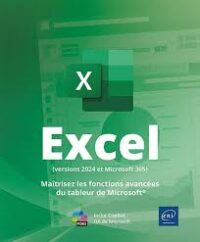 Couverture du livre : Excel (versions 2024 et Microsoft 365) – 9782409049453 - sur www.promoculture.lu