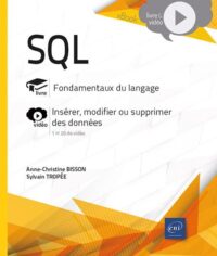 Couverture du livre : SQL – Fondamentaux du langage – 9782409049897 - sur www.promoculture.lu