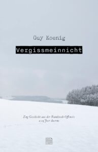 Couverture du livre : Vergissmeinnicht – 9782879672809 - sur www.promoculture.lu