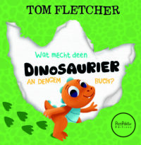 Couverture du livre : Wat mécht deen Dinosaurier an dengem Buch ? – 9782919813674 - sur www.promoculture.lu