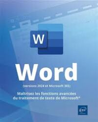 Couverture du livre : Word (versions 2024 et Microsoft 365) – 9782409049491 - sur www.promoculture.lu