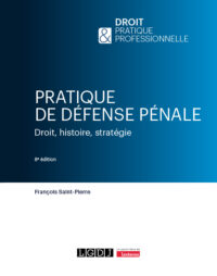 Couverture du livre : Pratique de défense pénale – 9782275161358 - sur www.promoculture.lu