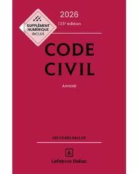 Couverture du livre : Code civil 2026, annoté – 9782247237876 - sur www.promoculture.lu