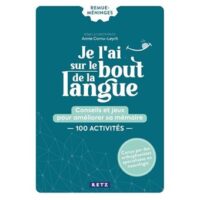 Couverture du livre : Je l&rsquo;ai sur le bout de la langue – 9782725645582 - sur www.promoculture.lu