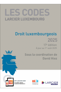 Couverture du livre : Droit luxembourgeois 2025 – 9782496750157 - sur www.promoculture.lu