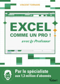 Couverture du livre : Excel comme un pro ! – 9782311628487 - sur www.promoculture.lu