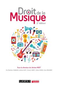 Couverture du livre : Droit de la musique – 9782275093321 - sur www.promoculture.lu