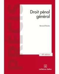 Couverture du livre : Droit pénal général – 9782247240913 - sur www.promoculture.lu