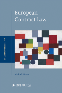 Couverture du livre : European Contract Law – 9781839705403 - sur www.promoculture.lu