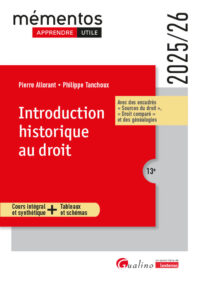 Couverture du livre : Introduction historique au droit – 9782297283892 - sur www.promoculture.lu