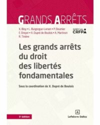 Couverture du livre : Les grands arrêts du droit des libertés fondamentales – 9782247239375 - sur www.promoculture.lu