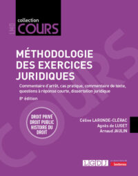 Couverture du livre : Méthodologie des exercices juridiques – 9782275159942 - sur www.promoculture.lu