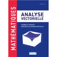 Couverture du livre : Analyse vectorielle – 9782820818829 - sur www.promoculture.lu