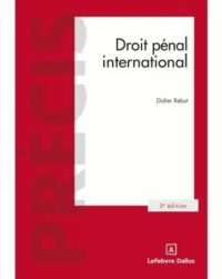 Couverture du livre : Droit pénal international – 9782247234738 - sur www.promoculture.lu