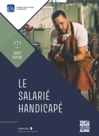 Couverture du livre : Le salarié handicapé – 9782919888818 - sur www.promoculture.lu