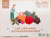 Couverture du livre : Les légumes extraordinaires – Kit de graines –  - sur www.promoculture.lu
