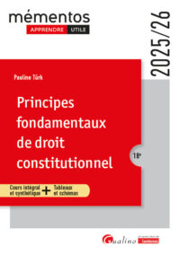 Couverture du livre : Principes fondamentaux de droit constitutionnel – 9782297284158 - sur www.promoculture.lu