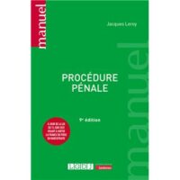 Couverture du livre : Procédure pénale – 9782275160801 - sur www.promoculture.lu