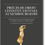 [PRÉDROCONS] Précis de droit constitutionnel luxembourgeois