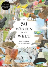 Couverture du livre : In 50 Vögeln um die Welt – 9783962443818 - sur www.promoculture.lu