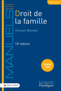Couverture du livre : Droit de la famille – 9782802776789 - sur www.promoculture.lu