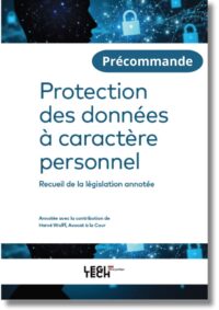 Couverture du livre : Protection des données à caractère personnel – 9782919826728 - sur www.promoculture.lu