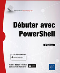 Couverture du livre : Débuter avec PowerShell – 9782409052873 - sur www.promoculture.lu