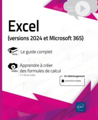 Couverture du livre : Excel (versions 2024 et Microsoft 365) – 9782409053412 - sur www.promoculture.lu