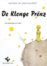 Couverture du livre : De Klenge Prënz – 9782879622637 - sur www.promoculture.lu