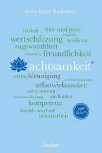 Couverture du livre : Achtsamkeit. 100 Seiten – 9783150207963 - sur www.promoculture.lu