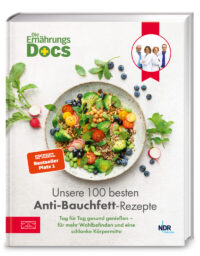 Couverture du livre : Die Ernährungs-Docs – Unsere 100 besten Anti-Bauchfett-Rezepte – 9783965845114 - sur www.promoculture.lu
