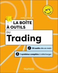 Couverture du livre : La boîte à outils du trading – 9782100874583 - sur www.promoculture.lu