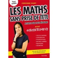 Couverture du livre : Les maths sans prise de tête – 9782017305170 - sur www.promoculture.lu