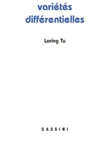 Couverture du livre : Variétés différentielles – 9782842252328 - sur www.promoculture.lu