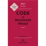 Code-de-procedure-penale-2027-annote