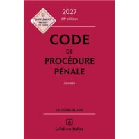 Couverture du livre : Code de procédure pénale 2027 – 9782247247004 - sur www.promoculture.lu