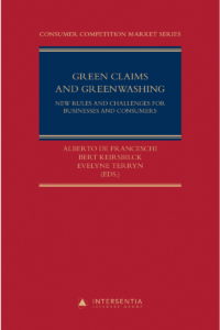 Couverture du livre : Green Claims and Greenwashing – 9781839706271 - sur www.promoculture.lu