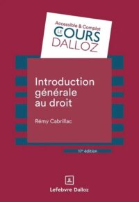 Couverture du livre : Introduction générale au droit – 9782247249817 - sur www.promoculture.lu