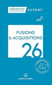 Couverture du livre : Mémento Fusions et acquisitions 2026 – - sur www.promoculture.lu