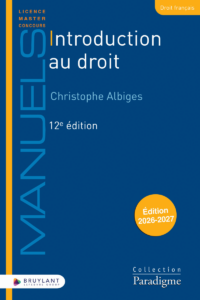 Couverture du livre : Introduction au droit – 9782802777373 - sur www.promoculture.lu