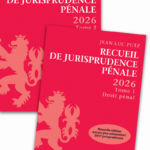 recueil-de-jurisprudence-penale-2026-tome-1-tome-2-9782496750379 recueil-de-jurisprudence-penale-2026-tome-1-tome-2-9782496750379