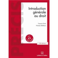 Couverture du livre : Introduction générale au droit – 9782247248988 - sur www.promoculture.lu